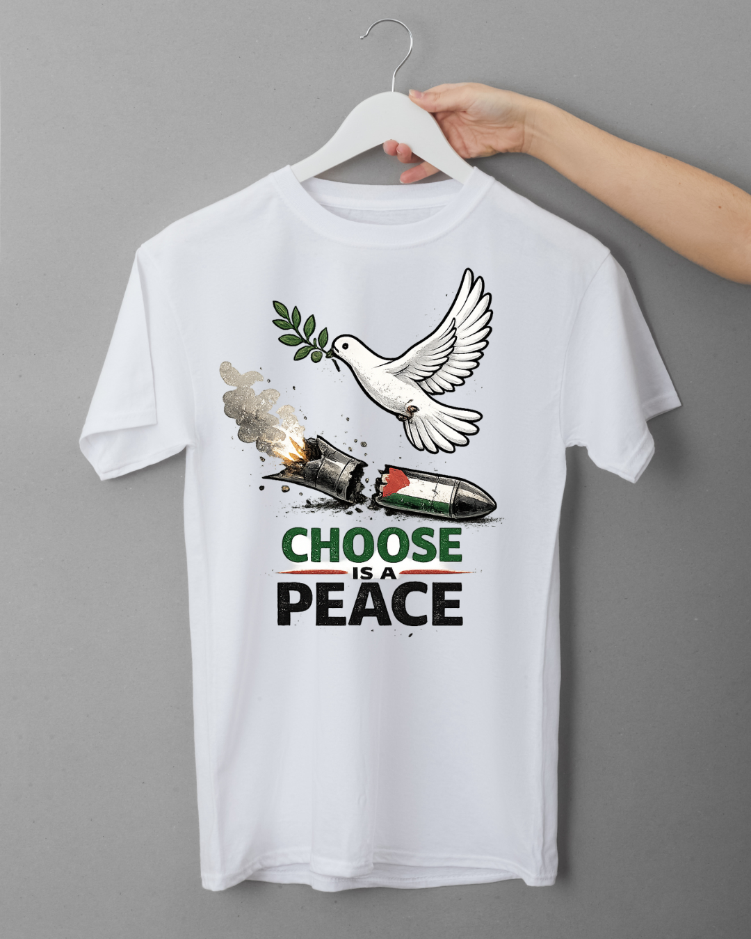 T-Shirt "CHOOSE IS A PEACE"
