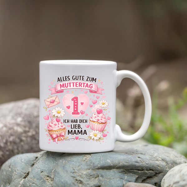 "Alles gute zum Muttertag" Tasse